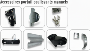 Accessoires portail coulissant manuel